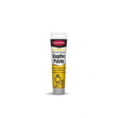 Abbildung von Caramba Premium Protect Kupfer Paste (100 g) schützt belastete Bauteile aus Metall vor Festbrennen, Verschleiß, Verrosten u. v. m. auch als Dichtungs , Kontakt und Wärmeleitpaste anwendbar