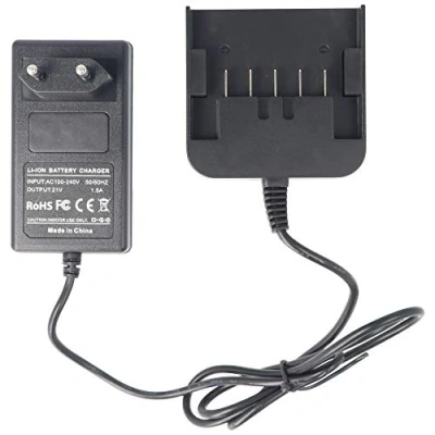 Abbildung von AccuCell Schnell Ladegerät passend für den Metabo 18 Volt Li ion Akku 6.25457.00, 6.25459, 6.25468, 6.25469.00, 6.25499.00, 6.25527