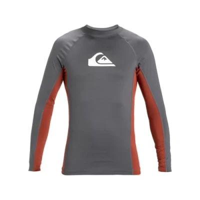 Abbildung von Quiksilver Herren Everyday UPF50 COMP LS T Shirt, Iron Gate, XXL
