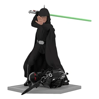 Abbildung von Hallmark Keepsake Weihnachtsdekoration 2022, Star Wars: The Mandalorian A Jedi Returns