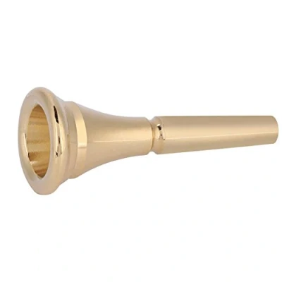 Abbildung von Mundstück für Waldhorn Vergoldetes Messing Cooper Horn Mund Ersatzteil
