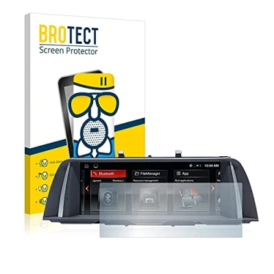 Abbildung von BROTECT Entspiegelungs Schutzglas für BMW 5 F10 2014 Professional 10,2&quot; Schutz Folie Panzerfolie Glas Matt [Extrem Kratzfest 9H, Anti Reflex]