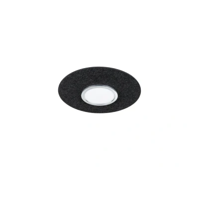 Abbildung von Paulmann LED Deckenlampe Tulga, anthrazit, Filz, 3 step dim