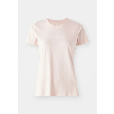 Abbildung von Pepe Jeans NEW Virginia Tshirt print, Damen, Größe: Small, Light pink