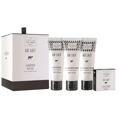 Abbildung von Scottish Fine Soaps Set Au Lait Luxurious Gift