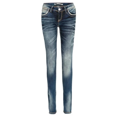 Abbildung von Cipo &amp; Baxx Jeans Slim Fit, Damen, Größe: 24x32, Blue
