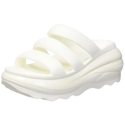 Abbildung von Crocs Badesandale, Größe: 37 38, Chalk Schuhe