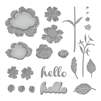 Abbildung von Spellbinders Vintage Florals Etched Dies (S4 1328)