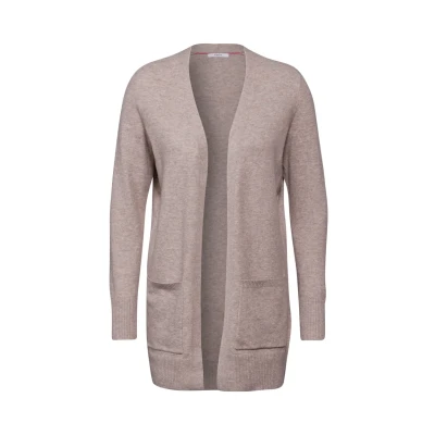 Abbildung von Cecil Langer Strickjacke, Damen, Größe: Large, Beige