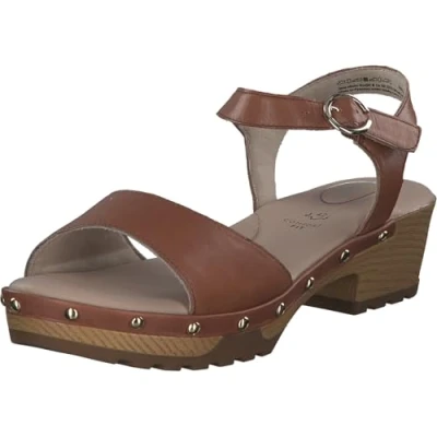 Abbildung von Tamaris Comfort Plateausandalette cognac, Damen, Größe: 37, Cognac Schuhe