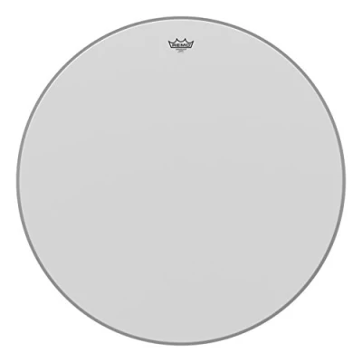 Abbildung von Remo Schlagzeugfell Bassdrum Ambassador Weiß aufgeraut 32&quot; BR 1132 00
