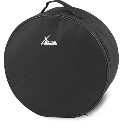 Abbildung von XDrum Classic Drumbag, Schlagzeugtasche für Snare Drum Größe 14&quot;x6,5&quot; (Durchmesser: 14&quot;, Tiefe: 6,5&quot;, wasserabweisend, Innenpolsterung, stabiler Tragegriff) Schwarz