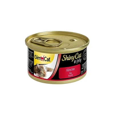 Abbildung von Gimcat Shinycat Adult 70 g Katzenfutter Huhn...