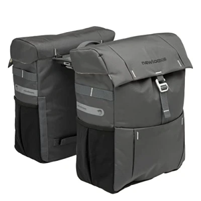 Abbildung von Doppelpacktasche New Looxs Vigo Double MIK 37 Liter 2x 31 X 15 40 Cm Grau