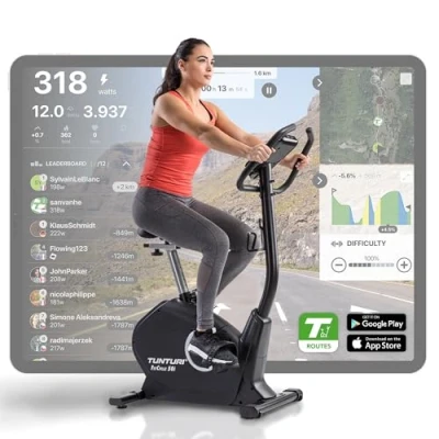 Abbildung von Heimtrainer Ergometer 150 kg Benutzergewicht LCD Anzeige FitCycle 50i