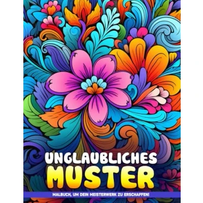 Abbildung von Unglaubliches Muster Malbuch: Erstaunliche Erwachsenen Malvorlagen Zur Entspannung Und Stressabbau, Geschenke Für Achtsamkeit