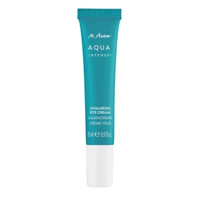 Abbildung von M. Asam AQUA INTENSE Hyaluron Augencreme (15ml) Parfümfreie Augenpflege mit &amp; Silicium, Spendet Feuchtigkeit Polstert Trockenheitsfältchen auf, Für eine Frische Strahlende Augenpartie
