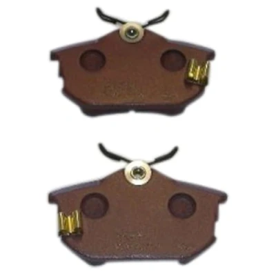 Abbildung von ASHIKA 51 05 507 Bremsbelagsatz Hinterachse MITSUBISHI: COLT 6, Space Star, Carisma Schrägheck, SMART: Forfour I, VOLVO: V40 Kombi, S40 I