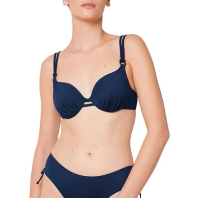 Abbildung von Triumph Damen Summer Mix &amp; Match WP 02 sd Bikini top, MARINE, 42C