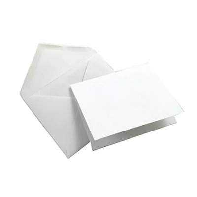 Abbildung von House of Karte &amp; Papier gerade Kanten und Umschlag P 4 x 6 Inch Cream (Pack 10)