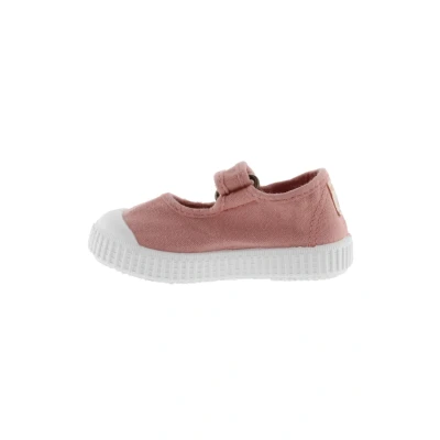 Abbildung von Victoria Shoes Riemchenballerina für Kinder, Größe: 24, Nude Schuhe