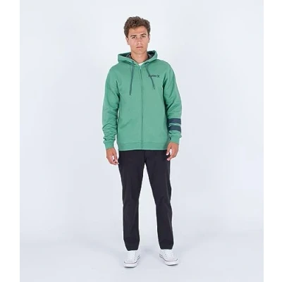 Abbildung von Hurley Herren Oceancare O&amp;o Zip Pullover Sweater, grün, M
