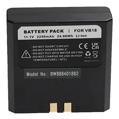Abbildung von vhbw Akku Ersatz für Godox VB18, VB19 Blitzgerät, Kamera Blitz (2250mAh, 11,1V, Li Ion)