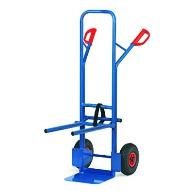Abbildung von Fetra Sackkarre B1335L Lufträder 260x85mm blau