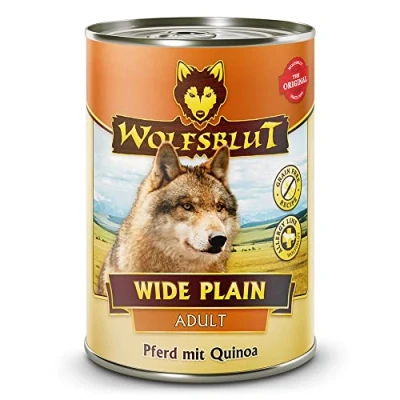 Abbildung von Wolfsblut Wide Plain Quinoa Pferd mit Adult 6 x 395 g Nassfutter