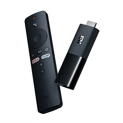 Abbildung von Xiaomi Mi TV Stick mit Bluetooth Fernbedienung Google Assistant und Netflix + Prime Video Schnellwahltaste (Android 9.0 Playstore, Smart Cast, Dolby DTS Surround Sound, WiFi)
