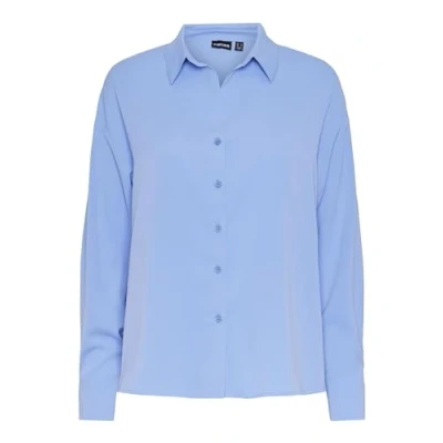 Abbildung von Pieces Pcfranan Hemdbluse, Damen, Größe: XS, Hydrangea