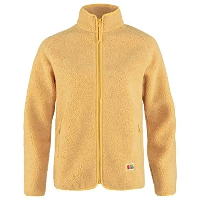 Abbildung von Fjallraven 84789 133 Vardag Pile Fleece W Sweatshirt Damen Mais Yellow Größe XL