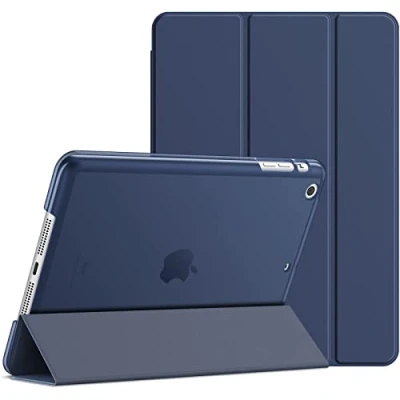 Abbildung von JETech Hülle für iPad Mini 1 2 3, Schutzhülle mit Ständer Funktion und Auto Einschlafen/Aufwachen (Navy Blau)