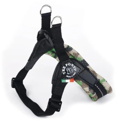 Abbildung von TRE Ponti Easy Fit Soft Mesh Verstellbarer Bauchgurt div. Größen und Farben, Farbe:Camouflage grün, Größe:Gr.1.5/30 40 cm/bis 4 kg