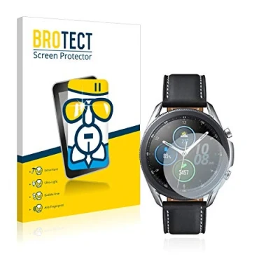 Abbildung von BROTECT Schutzglas für Samsung Galaxy Watch 3 (41mm) Schutzfolie Panzer Folie Glas [Extrem Kratzfest 9H, Anti Fingerprint, Ultra Transparent]