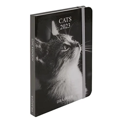 Abbildung von Draeger Paris Agenda de poche Chats noir et blanc 2023