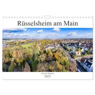 Abbildung von Rüsselsheim am Main (Wandkalender 2025 DIN A4 quer), CALVENDO Monatskalender