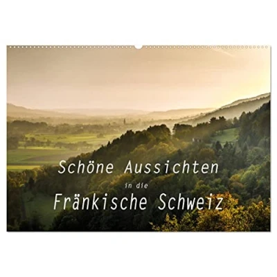 Abbildung von Schöne Aussichten in die Fränkische Schweiz (Wandkalender 2025 DIN A2 quer), CALVENDO Monatskalender