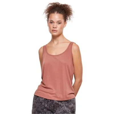 Abbildung von Urban Classics Damen Top Ladies Modal Loose Terracotta M