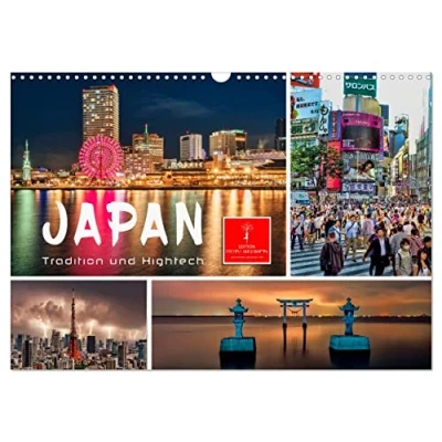 Abbildung von Japan Tradition und Hightech (Wandkalender 2025 DIN A3 quer), CALVENDO Monatskalender