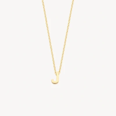 Abbildung von Blush 3155YGO_J Damen Halskette 585 Gold mit Anhänger Buchstabe J