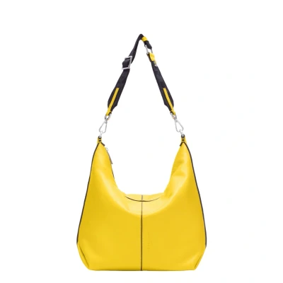 Abbildung von Liebeskind Berlin Paris HOBO Mittelgrosse Umhängetasche, Damen, Größe: One Size, Zitrone