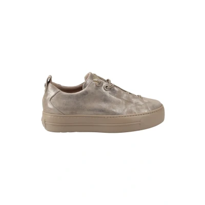 Abbildung von Paul Green Damen Pauls, Frauen Low Top Sneaker,Strassenschuhe,Sportschuhe,Freizeitschuhe,Turnschuhe,Laufschuhe,Bronze Metallic (Champagne),40 EU / 6.5 UK