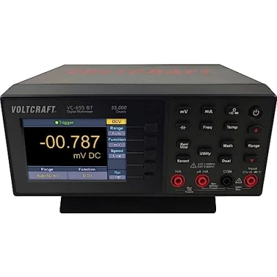Abbildung von VOLTCRAFT VC 655 BT Tisch Multimeter digital CAT I 1000 V, II 600 V Anzeige (Counts): 55000 (VC 11785300)