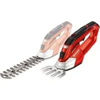 Abbildung von Einhell Akku Gras und Strauchscherenset GE CG 12 Li, (Set), mit Teleskopstiel, eingebauter