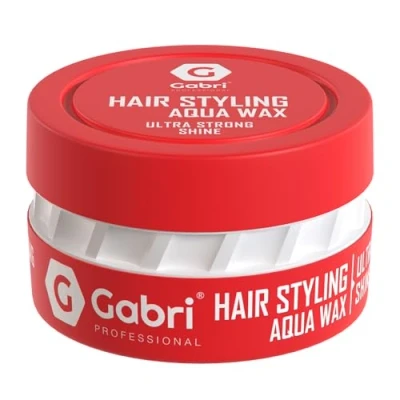 Abbildung von Gabri Hair Styling Wax 150 ml Haarstylingwachs Haargelwachs Edge Control Maximale Kontrolle und lange Haltbarkeit Haarwachs für Männer Frauen (Ultra Strong Shine, (1er Pack))