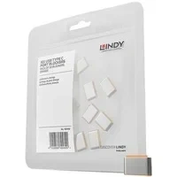Abbildung von Lindy 40440, Schnittstellenblockierung, USB Typ C, Orange, Acrylnitril Butadien Styrol (ABS), 10 Stück(e), Polybag