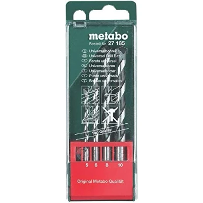 Abbildung von Metabo 627185000 4 teiliger Universal Bohrersatz