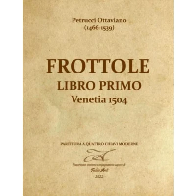 Abbildung von Petrucci Ottaviano (1466 1539) Frottole Libro Primo Venetia 1504 Rev Fabio Anti