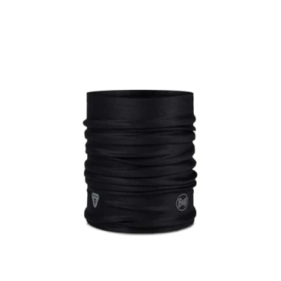 Abbildung von Buff® ThermoNet® Multifunktionstuch Junge Mädchen, Warm, Komfortabel, Recycelte Materialien, Leicht, Atmungsaktiv, Wärmedämmung, Schnee, Einheitsgröße, Schwarz